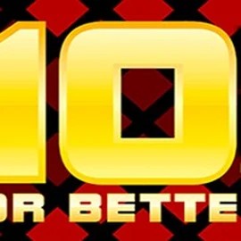 10s or Better slot logo by 1x2gaming at Naobet Casino