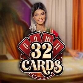 32 Cards slot icon by Ezugi, available at Naobet Casino